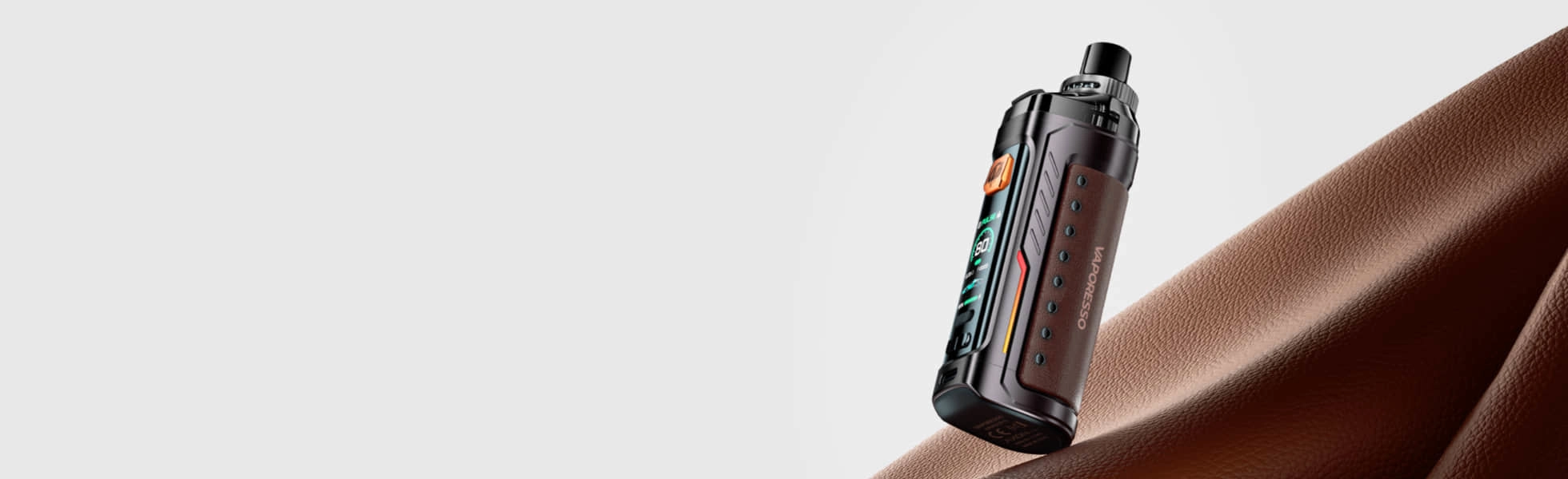 Los pod mods Vaporesso ARMOUR G y ARMOUR GS son kits de vapeo de alta potencia con compatibilidad para resistencias GTX, que permiten una experiencia de vapeo personalizable.