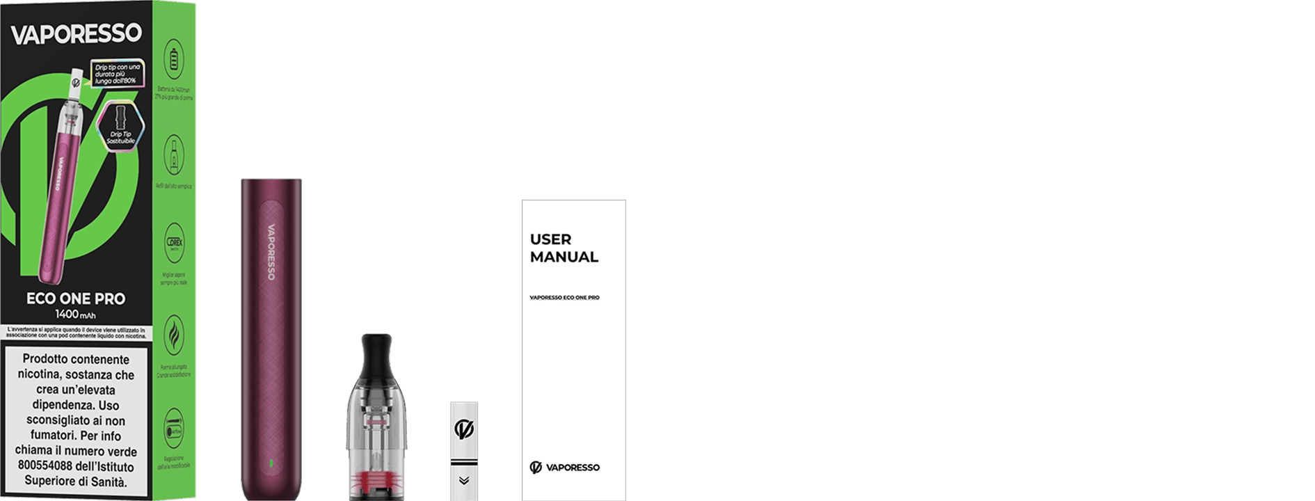 ECO ONE PRO package list