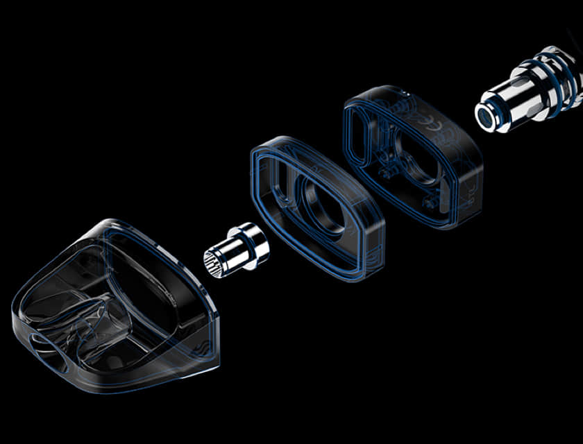 VAPORESSO SSS leak-resistant technology – ensuring clean and efficient vaping experience with refillable vape kits.