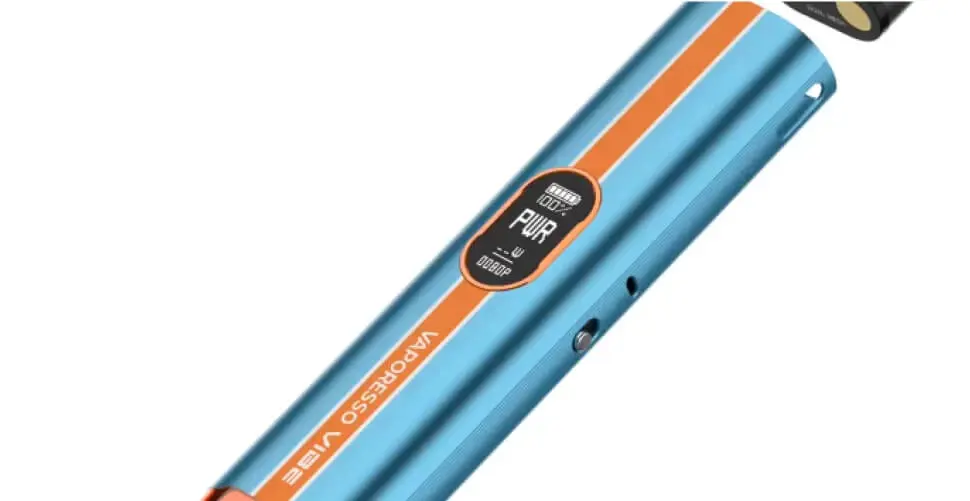 VAPORESSO VIBE with AXON Chip – smart chipset delivering stable power output and flavor consistency in starter vape kits.